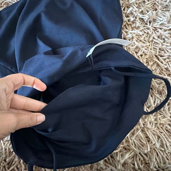 Susana Monaco Essential String Top in Midnight Size S - Picture 6 of 6